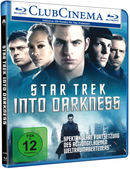 STAR TREK: INTO DARKNESS (Chris Pine) Blu-ray Disc