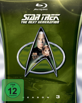 STAR TREK: THE NEXT GENERATION, Season 3 (6 Blu-ray Discs)