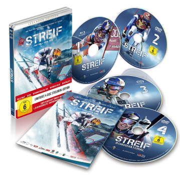 STREIF: ONE HELL OF A RIDE (Blu-ray Disc + 2 DVDs + Soundtrack-CD) Steelbook