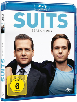SUITS, Season 1 (Gabriel Macht, Patrick J. Adams) 3 Blu-ray Discs