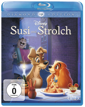 SUSI UND STROLCH, Diamond Edition (Walt Disney) Blu-ray Disc