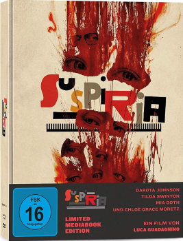 SUSPIRIA (Dakota Johnson) Blu-ray Disc + 2 DVDs, Mediabook