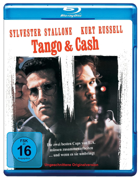 TANGO & CASH (Sylvester Stallone, Kurt Russell) Blu-ray Disc