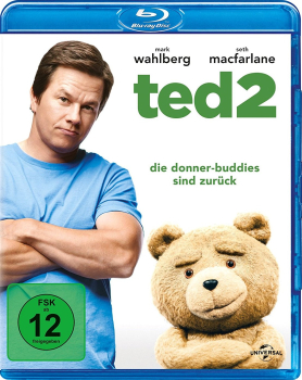 TED 2 (Mark Wahlberg, Seth MacFarlane) Blu-ray Disc