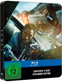 TENET (John David Washington) Blu-ray Disc, Steelbook