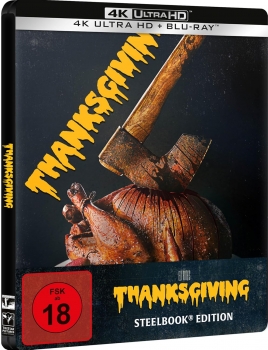 THANKSGIVING (Patrick Dempsey) 4K Ultra HD + Blu-ray Disc, Steelbook