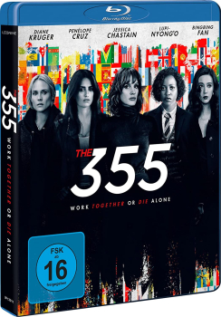 THE 355 (Diane Kruger, Penelope Cruz) Blu-ray Disc