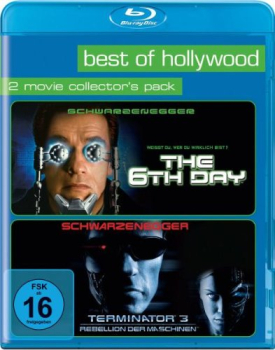 THE 6TH DAY + TERMINATOR 3 (2 Blu-ray Discs)