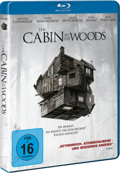 THE CABIN IN THE WOODS (Chris Hemsworth) Blu-ray Disc