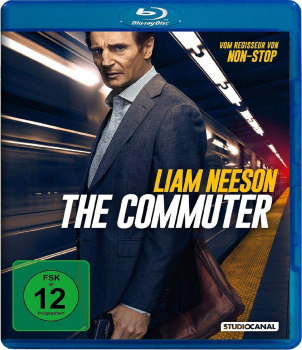 THE COMMUTER (Liam Neeson, Vera Farmiga) Blu-ray Disc