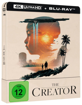 THE CREATOR (John David Washington) 4K Ultra HD + Blu-ray Disc, Steelbook