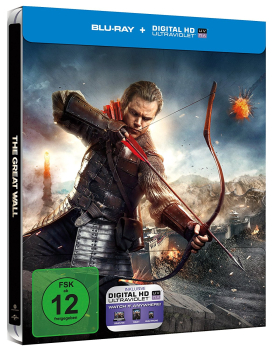 THE GREAT WALL (Matt Damon) Blu-ray Disc, Steelbook