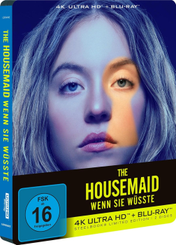 THE HOUSEMAID (Sydney Sweeney) 4K Ultra HD + Blu-ray Disc, Steelbook