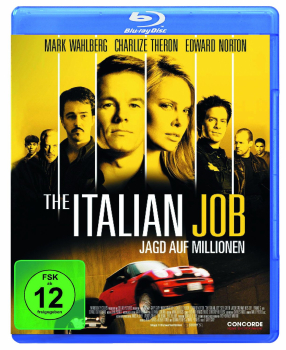 THE ITALIAN JOB (Mark Wahlberg) Blu-ray Disc