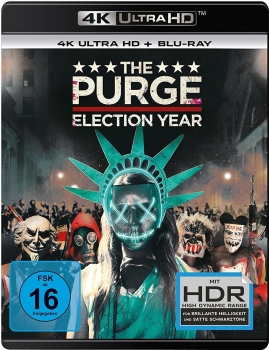 THE PURGE: ELECTION YEAR (Frank Grillo) 4K Ultra HD + Blu-ray Disc