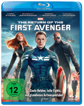THE RETURN OF THE FIRST AVENGER (Chris Evans) Blu-ray Disc