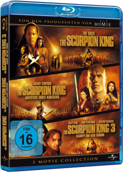 THE SCORPION KING 1-3 TRILOGIE (3 Blu-ray Discs)