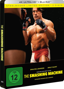 THE SMASHING MACHINE (Dwayne Johnson) 4K UHD + Blu-ray Disc, Steelbook