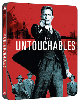 THE UNTOUCHABLES (Kevin Costner) Blu-ray, Steelbook  IT