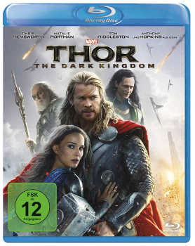 THOR: THE DARK KINGDOM (Chris Hemsworth, Natalie Portman) Blu-ray Disc