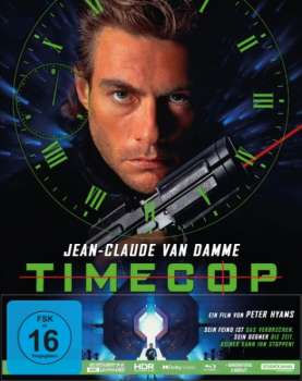 TIMECOP (Jean-Claude van Damme) 4K Ultra HD + Blu-ray Disc, Mediabook A