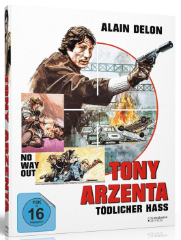 TONY ARZENTA, Tödlicher Hass (Alain Delon) 2 Blu-ray Discs, Mediabook