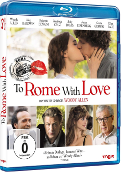 TO ROME WITH LOVE (Woody Allen, Roberto Benigni) Blu-ray Disc