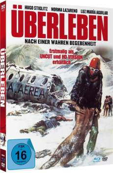 ÜBERLEBEN (Hugo Stiglitz, Norma Lazareno) Blu-ray Disc + DVD, Mediabook