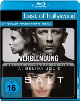 VERBLENDUNG (Daniel Craig) + SALT (Angelina Jolie) 2 Blu-ray Discs