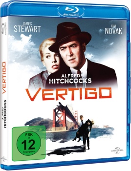 VERTIGO (James Stewart, Kim Novak) Blu-ray Disc