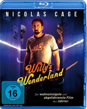 WILLY'S WONDERLAND (Nicolas Cage) Blu-ray Disc