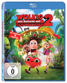 WOLKIG MIT AUSSICHT AUF FLEISCHBÄLLCHEN 2 (Blu-ray Disc)