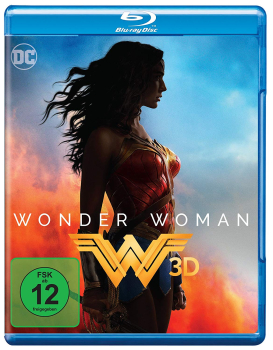 WONDER WOMAN (Gal Gadot, Chris Pine) Blu-ray 3D