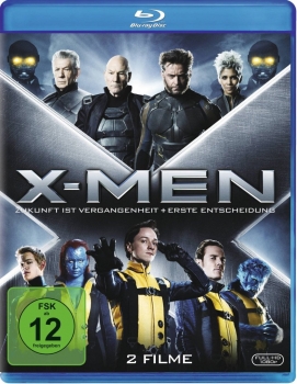 X-MEN: ZUKUNFT IST VERGANGENHEIT + ERSTE ENTSCHEIDUNG (2 Blu-ray Discs)