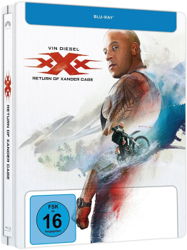 xXx: DIE RÜCKKEHR DES XANDER CAGE (Vin Diesel) Blu-ray Disc, Steelbook