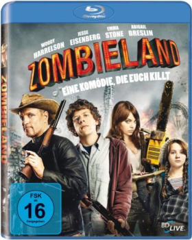 ZOMBIELAND (Woody Harrelson, Jesse Eisenberg) Blu-ray Disc