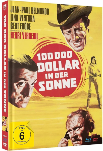 100.000 DOLLAR IN DER SONNE (Jean-Paul Belmondo) Blu-ray Disc + DVD, Mediabook