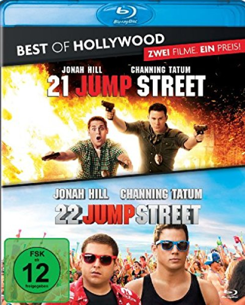 21 JUMP STREET + 22 JUMP STREET (Jonah Hill, Channing Tatum) 2 Blu-ray Discs
