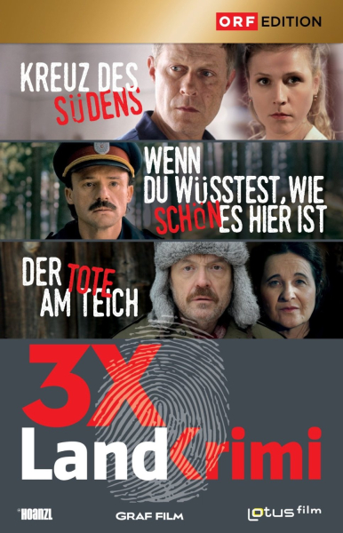 3 x LANDKRIMI, Box 2 (3 DVDs)