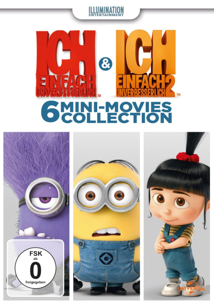 6 MINI-MOVIES COLLECTION (Kurzfilme mit den MINIONS aus ICH EINFACH UNVERBESSERLICH) DVD