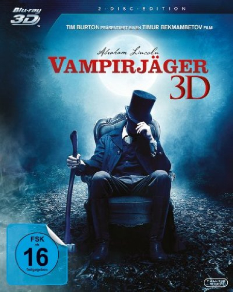 ABRAHAM LINCOLN: VAMPIRJÄGER (Blu-ray 3D + Blu-ray Disc)