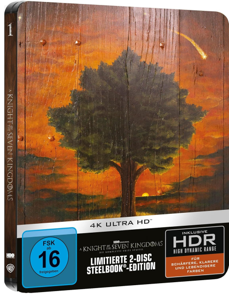 A KNIGHT OF THE SEVEN KINGDOMS, Staffel 1 (2x 4K Ultra HD) Steelbook
