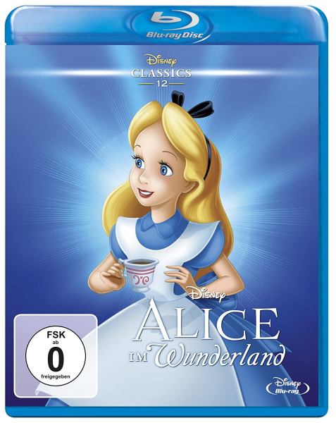ALICE IM WUNDERLAND (Walt Disney Classics) Blu-ray Disc