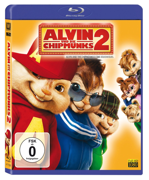 ALVIN UND DIE CHIPMUNKS 2 mit Vermietrecht (Blu-ray Disc)