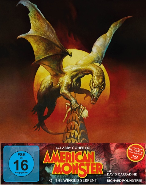 AMERICAN MONSTER (Candy Clark, David Carradine) Blu-ray Disc, Mediabook A