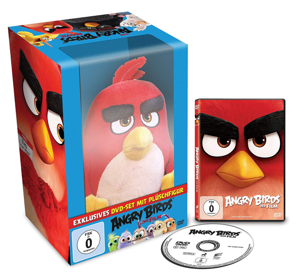 ANGRY BIRDS, Der Film (DVD + Plüschfigur)