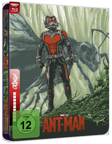 ANT-MAN (Paul Rudd) 4K Ultra HD + Blu-ray Disc, Steelbook