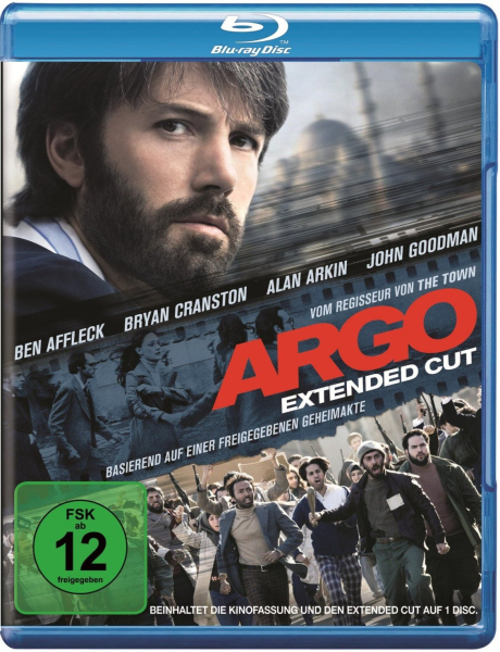 ARGO (Ben Affleck, Bryan Cranston) Blu-ray Disc