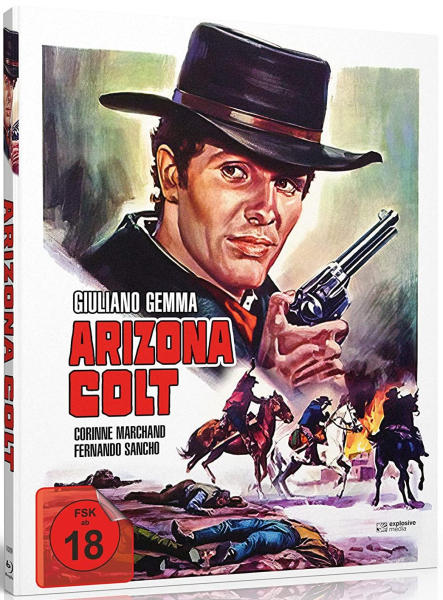 ARIZONA COLT (Giuliano Gemma, Corinne Marchand) Blu-ray Disc, Mediabook