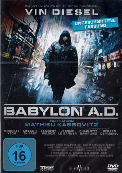 BABYLON A.D. (Vin Diesel, Michelle Yeoh) DVD